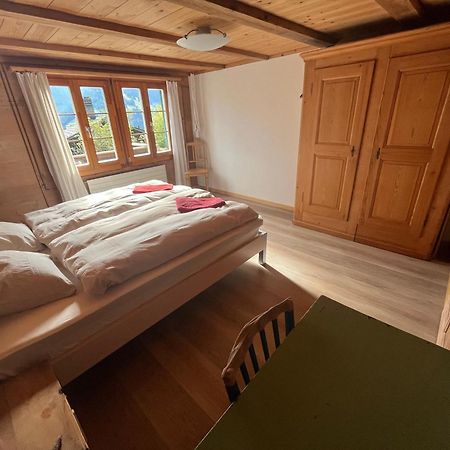 Chalet Sonnenheim, Wohnung Mit Panoramafenster Adelboden Extérieur photo